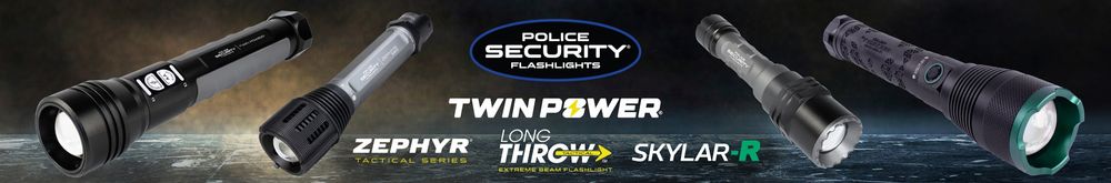 Police Security Flashlights banner
