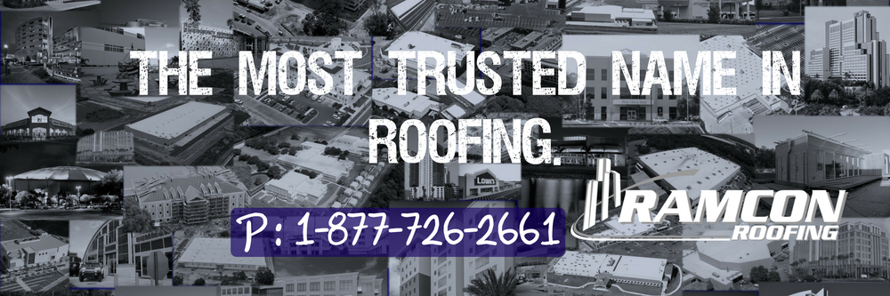 RAMCON Roofing backdrop