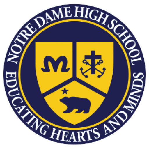 Notre Dame High School logo