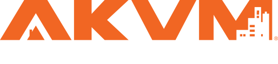 AKVM Roofing Company logo