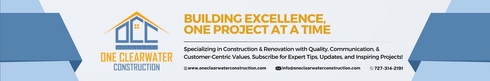 One Clearwater Construction backdrop