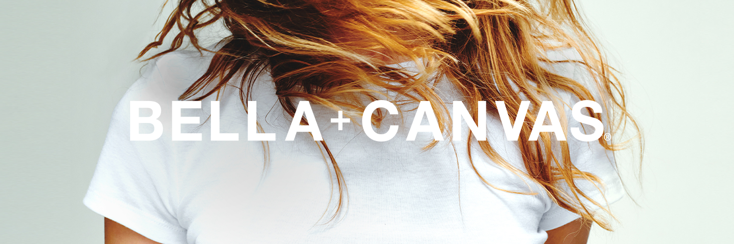 Bella + Canvas brand banner