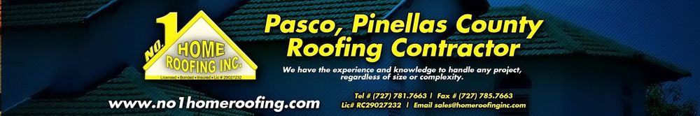 No 1 Home Roofing Inc backdrop