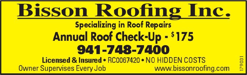 Bisson Roofing Inc logo