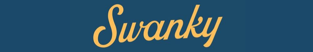 Swanky banner